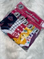 ART. SOQUETE DE DAMA ESTAMPADO MUNDO - Imagen 2